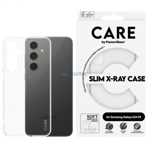 CARE by PanzerGlass Husă Slim X-Ray Samsung Galaxy S24 FE - transparentă