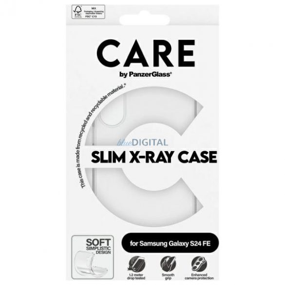 CARE by PanzerGlass Husă Slim X-Ray Samsung Galaxy S24 FE - transparentă