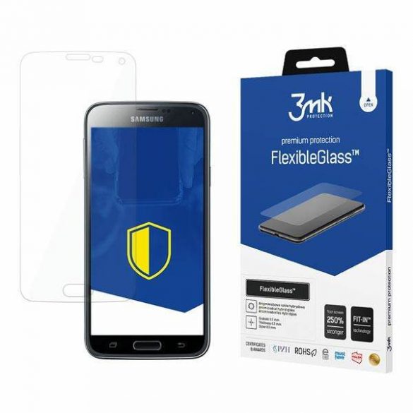 Protector de ecran 3MK FlexibleGlass Samsung G900 S5 Szkło Hybrydowe