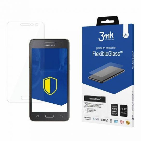 Protector de ecran 3MK FlexibleGlass Samsung G530 Grand Prime Szkło Hybrydowe