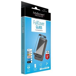 Protector de ecran MS FullCover Glass pentru iPhone 7 biały/alb