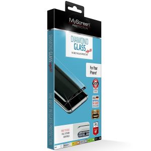 MS Diamond sticlă Edge 3D Huawei Mate 20 Pro negru / negru, Folie securizată