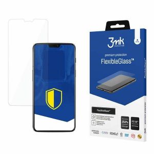 3MK Sticlă flexibilă OnePlus 6 Folie sticlă Hybrid ecran protector