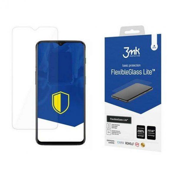 Protector de ecran 3MK FlexibleGlass Lite OnePlus 6T Szkło Hybrydowe Lite