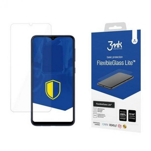 3MK Sticlă flexibilă Lite Samsung A10 A105 Folie sticlă Hybrid Lite ecran protector