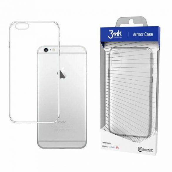 3MK All-Safe AC iPhone 6/6S Plus Armor Case Protector de ecran transparent