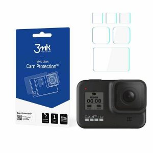 Protector de ecran 3MK FlexibleGlass Camera GoPro HERO 8 Szkło Hybrydowe