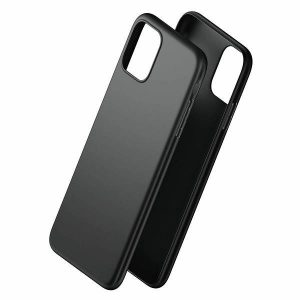 Husă mată 3MK pentru iPhone 11 Pro carcasă neagră/neagră