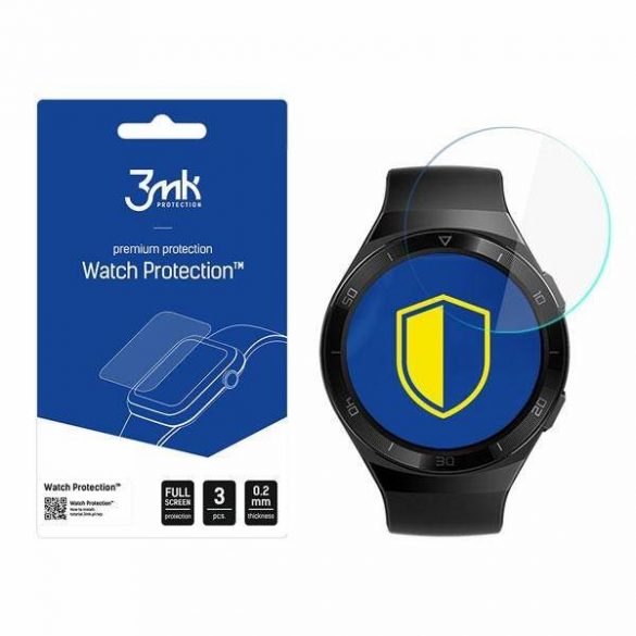 Ceas FlexibleGlass 3MK Huawei Watch GT 2e 46mm Szkło Hybrydowe ecran protector