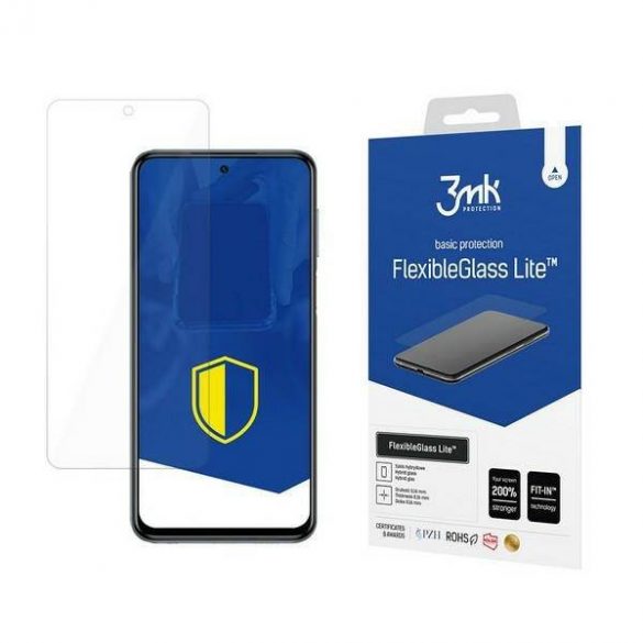 3MK Sticlă flexibilă Lite Xiaomi Redmi Note 9S Folie sticlă Hybrid Lite ecran protector