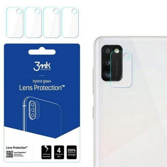 3MK Lens Protect Samsung A415 A41 Ochrona cu obiektyw aparate 4szt screen protector