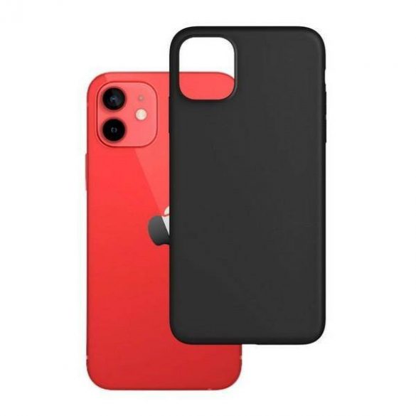 Husă mată 3MK pentru iPhone 12 Mini carcasă/neagră