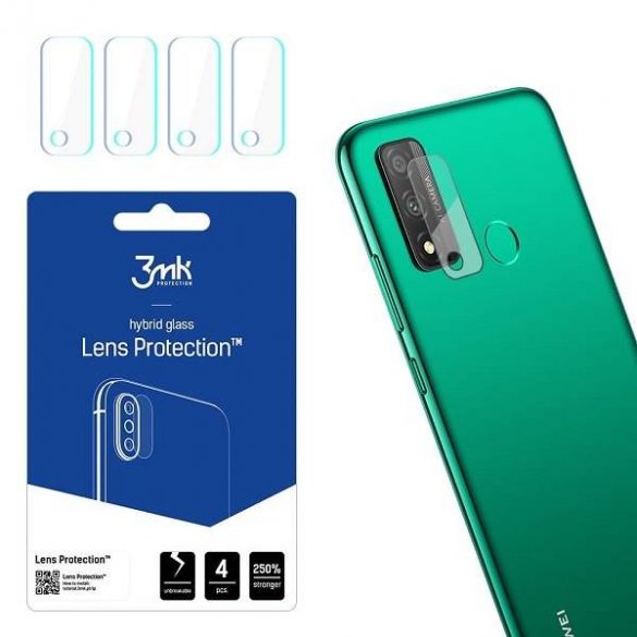 3MK Lens Protect HTC Desire 20 Pro Ochrona și obiektyw aparat 4szt screen protector