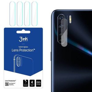 3MK Lens Protect Oppo A91 Ochrona și obiektyw aparat 4szt screen protector