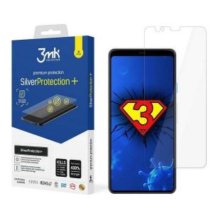 Protector de ecran 3MK Silver Protect+ Google Pixel 4 Folia Antimicrobowa montowana și mokro