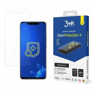 Protector de ecran 3MK Silver Protect+ Huawei Mate 20 Pro Folia Antimicrobowa montowana și mokro