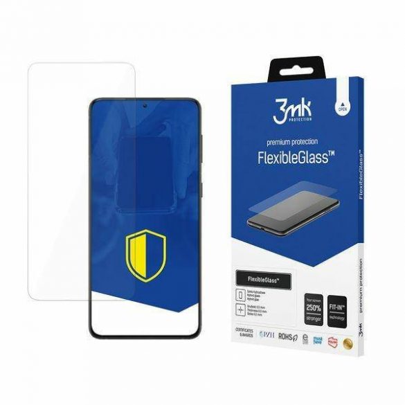 3MK Sticlă flexibilă Samsung G991 S21 Folie sticlă Hybrid ecran protector