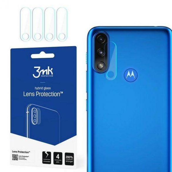 3MK Lens Protect Motorola Moto E7 Power Ochrona și obiektyw aparate 4szt screen protector