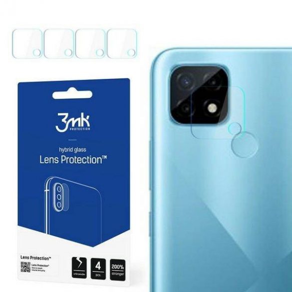 3MK Lens Protect Realme C21 Ochrona și obiektyw aparatu 4szt screen protector