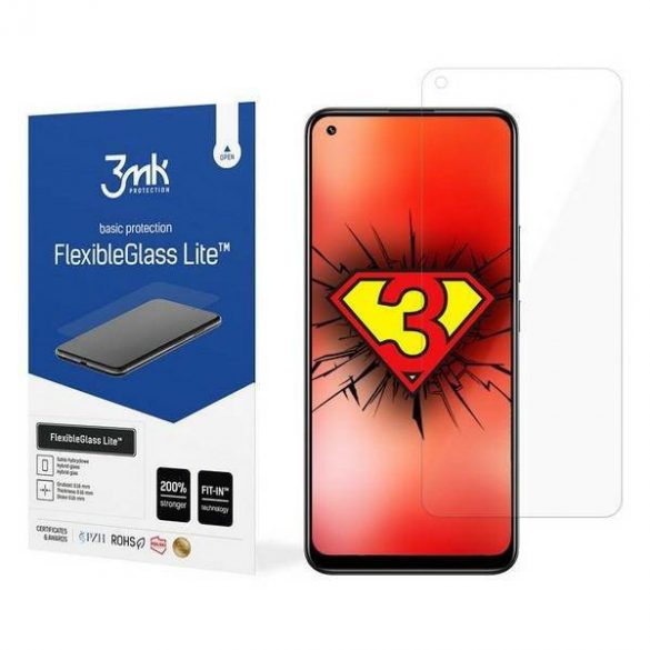 Protector de ecran 3MK FlexibleGlass Lite Realme 8 Pro Szkło Hybrydowe Lite