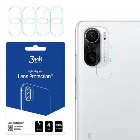 3MK Lens Protect Xiaomi Mi 11i 5G Ochrona și obiektyw aparat 4szt screen protector