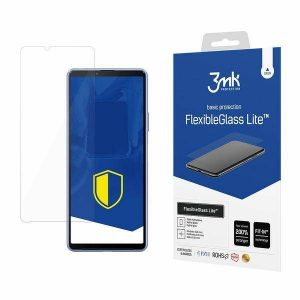 3MK Sticlă flexibilă Lite Sony Xperia 10 III 5G Folie sticlă Hybrid Lite ecran protector