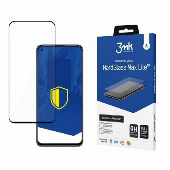 3MK HG Max Lite Xiaomi Mi 11 Lite 4G/5G negru / negru ecran protector