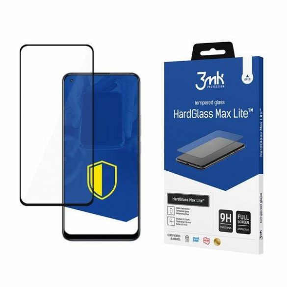 Protector de ecran 3MK HG Max Lite Realme 8 5G czarny/negru