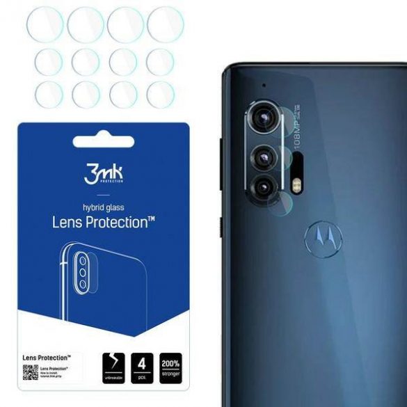 3MK Lens Protect Motorola Edge Plus Ochrona și obiektyw aparate 4szt screen protector