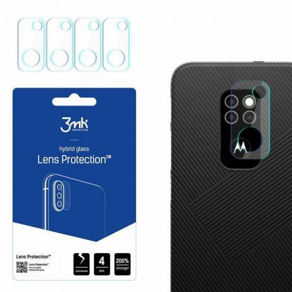 3MK Lens Protect Motorola Defy 2021 Ochrona și obiektyw aparatu 4szt screen protector