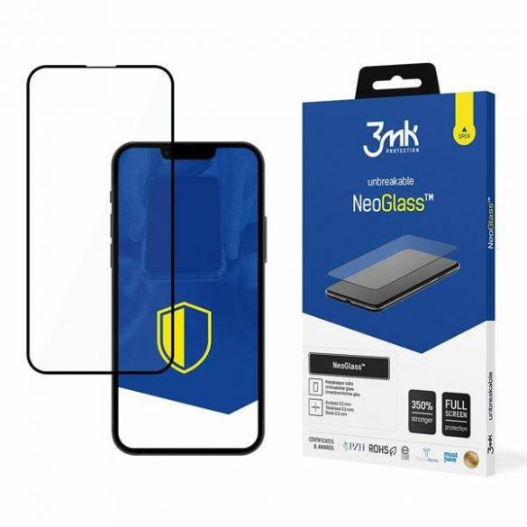 Protector de ecran 3MK NeoGlass iPhone 13 Pro Max czarny/negru