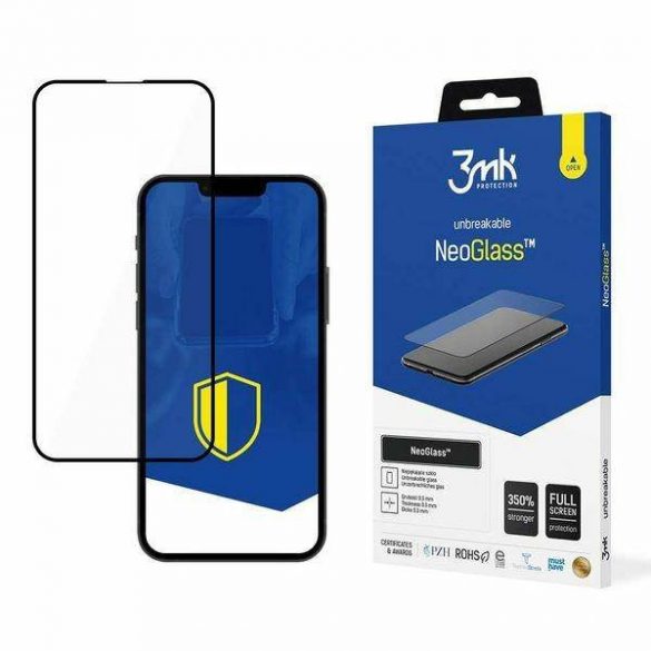 Protector de ecran 3MK NeoGlass iPhone 13 Mini czarny/negru