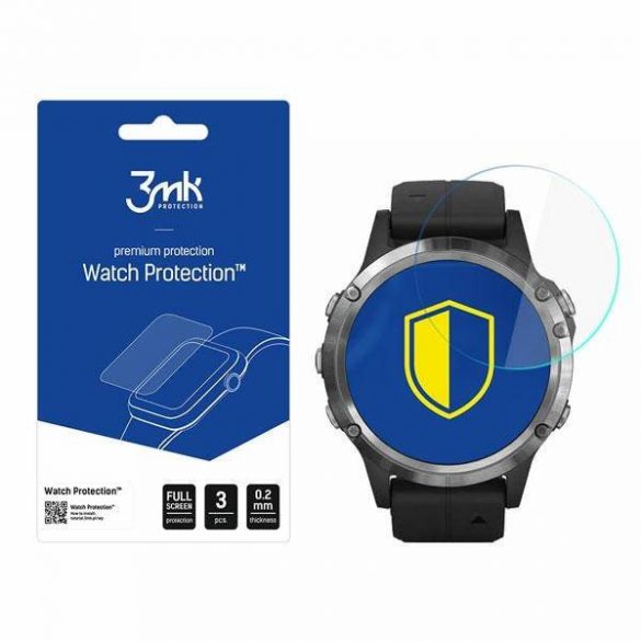 Protector de ecran 3MK FlexibleGlass Garmin Fenix ​​5 Plus Szkło Hybrydowe