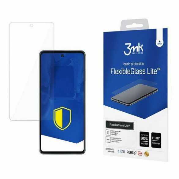 3MK Sticlă flexibilă Lite Motorola Edge 20 Folie sticlă Hybrid Lite ecran protector