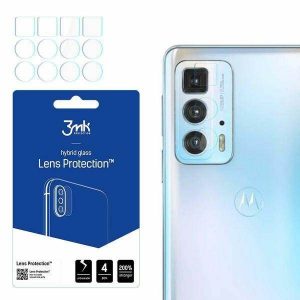 3MK Lens Protect Motorola Edge 20 Pro Ochrona și obiektyw aparat 4szt screen protector