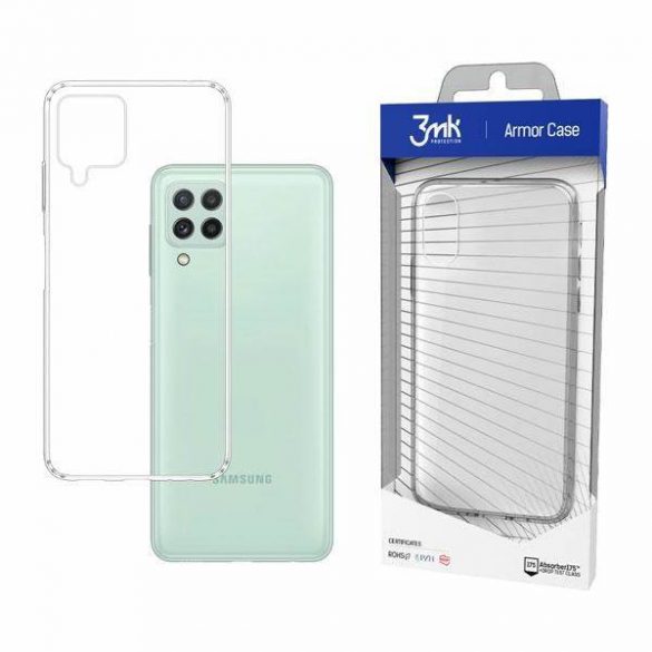 3MK All-Safe AC Samsung A22 4G A225 Armor Case Protector de ecran transparent