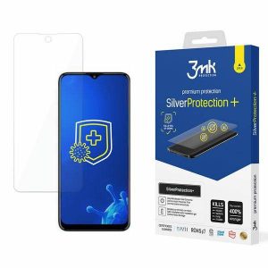 Protector de ecran 3MK Silver Protect+ Motorola Moto E40 Folia Antimicrobowa montowana și mokro