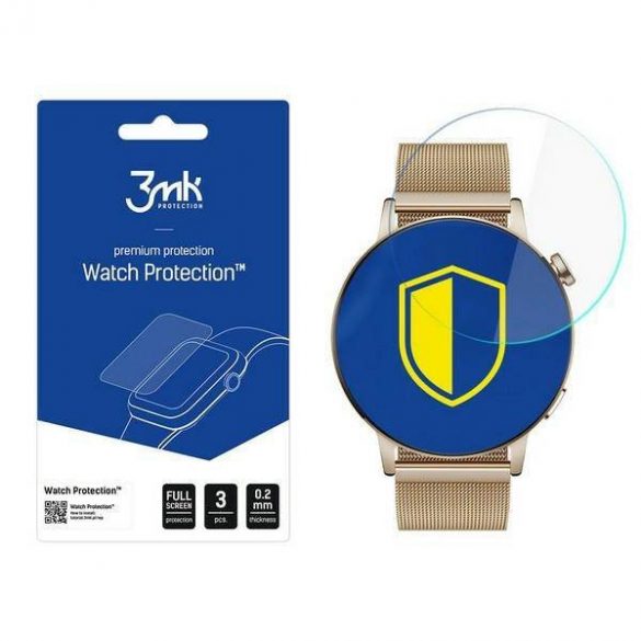 3MK Folia ARC Huawei Watch GT 3 42mm Fullscreen Folia ecran protector