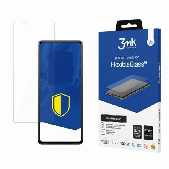 3MK Sticlă flexibilă Sony Xperia Pro I 5G Folie sticlă Hybrid ecran protector