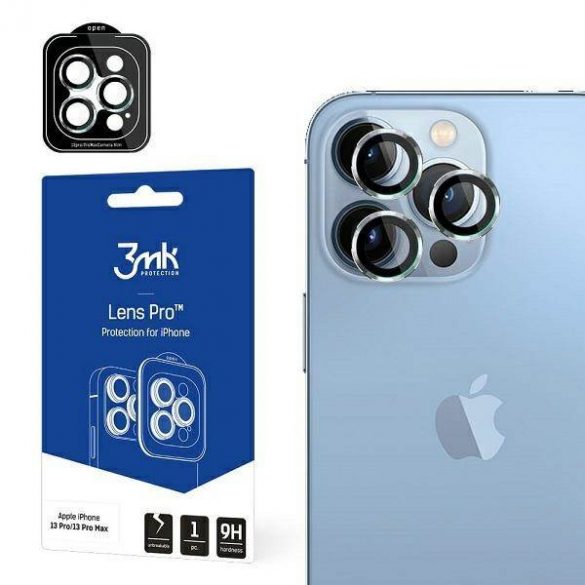 3MK Lens Protection Pro iPhone 13 Pro /13 Pro Max Ochrona și obiektyw aparate z ramką montażową 1szt.