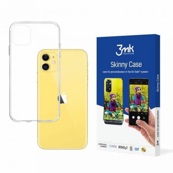 Husă Skinny 3MK All-Safe Protector de ecran transparent pentru iPhone 11