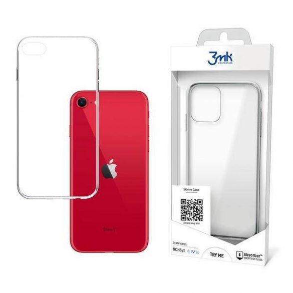 Husă Skinny 3MK All-Safe iPhone 7/8/SE 2020/2022 Protector de ecran transparent