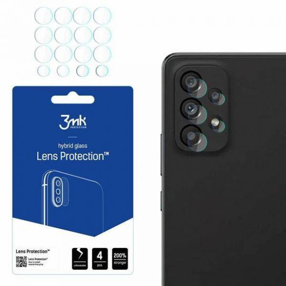 3MK Lens Protect Samsung A53 5G A536 Protecție pentru obiectivul camerei foto 4pc screen protector