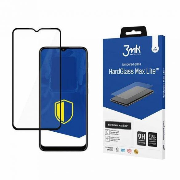 3MK HG Max Lite Motorola Moto E20 negru / negru ecran protector