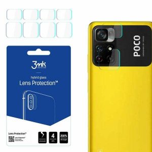 3MK Lens Protect Xiaomi POCO M4 Pro Protecție pentru obiectivul aparatului foto 4pcs screen protector