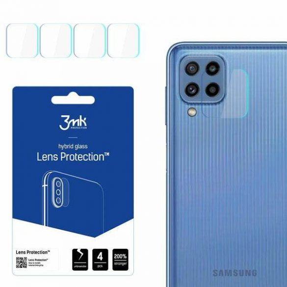 3MK Lens Protect Samsung M23 5G M236 Ochrona și obiektyw aparatu 4szt screen protector