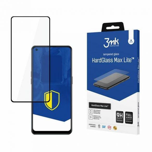 Protector de ecran 3MK HG Max Lite OPPO Reno 7 Lite 5G czarny/negru