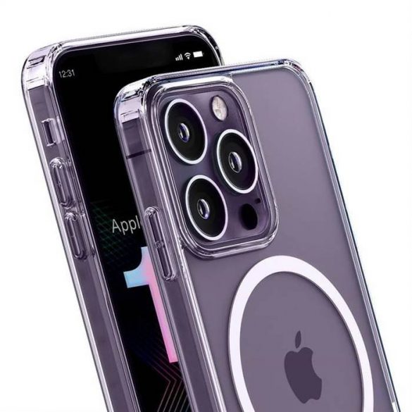 Carcasă 3MK MagCase iPhone 14 Pro Max 6,7" przezroczysty