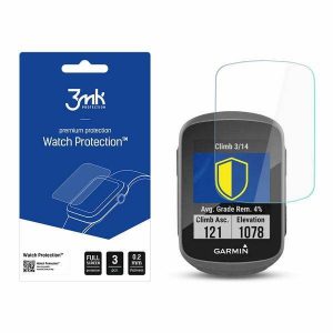 3MK Sticlă flexibilă Watch Garmin Edge 130 Plus Folie sticlă Hybrid ecran protector