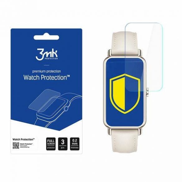 Protector de ecran Folia 3MK Folia ARC Huawei Fit Mini Watch Fullscreen